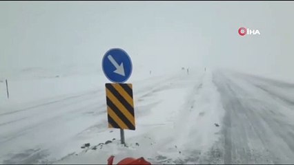 Çaldıran-Doğubayazıt kara yolunda kontrollü geçiş