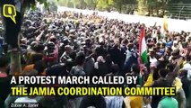 Several Injured as Cops Lathi-Charge Jamia Protesters