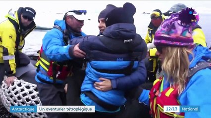 Antarctique : un aventurier tétraplégique se lance à la conquête du continent blanc