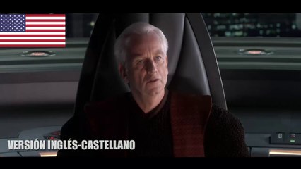 DARTH SIDIOUS I am the senate EN CASTELLANO