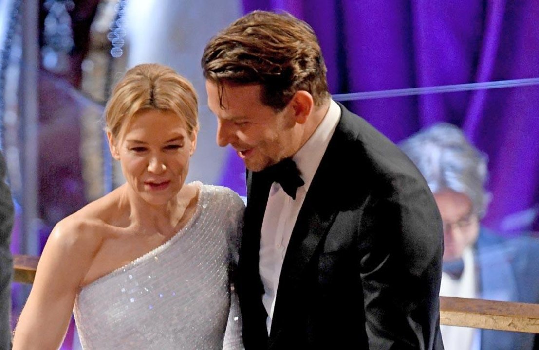 Renee Zellweger and ex Bradley Cooper reunite at Oscars
