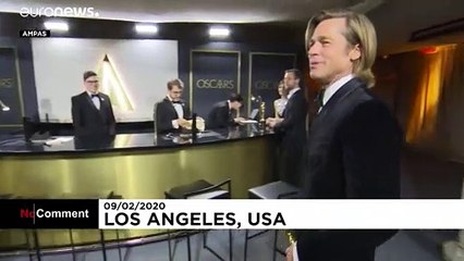 Oscar'lara isimleri kazınan ünlülerin kulis arkasındaki heyecanı kameralara yansıdı