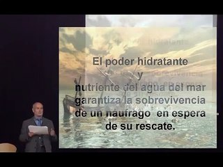 "El Agua de Mar en el control de peso y la salud" Francisco en II Congreso Alimentación Consciente