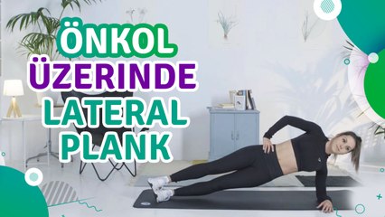 Önkol üzerinde lateral plank - Sporcuyum