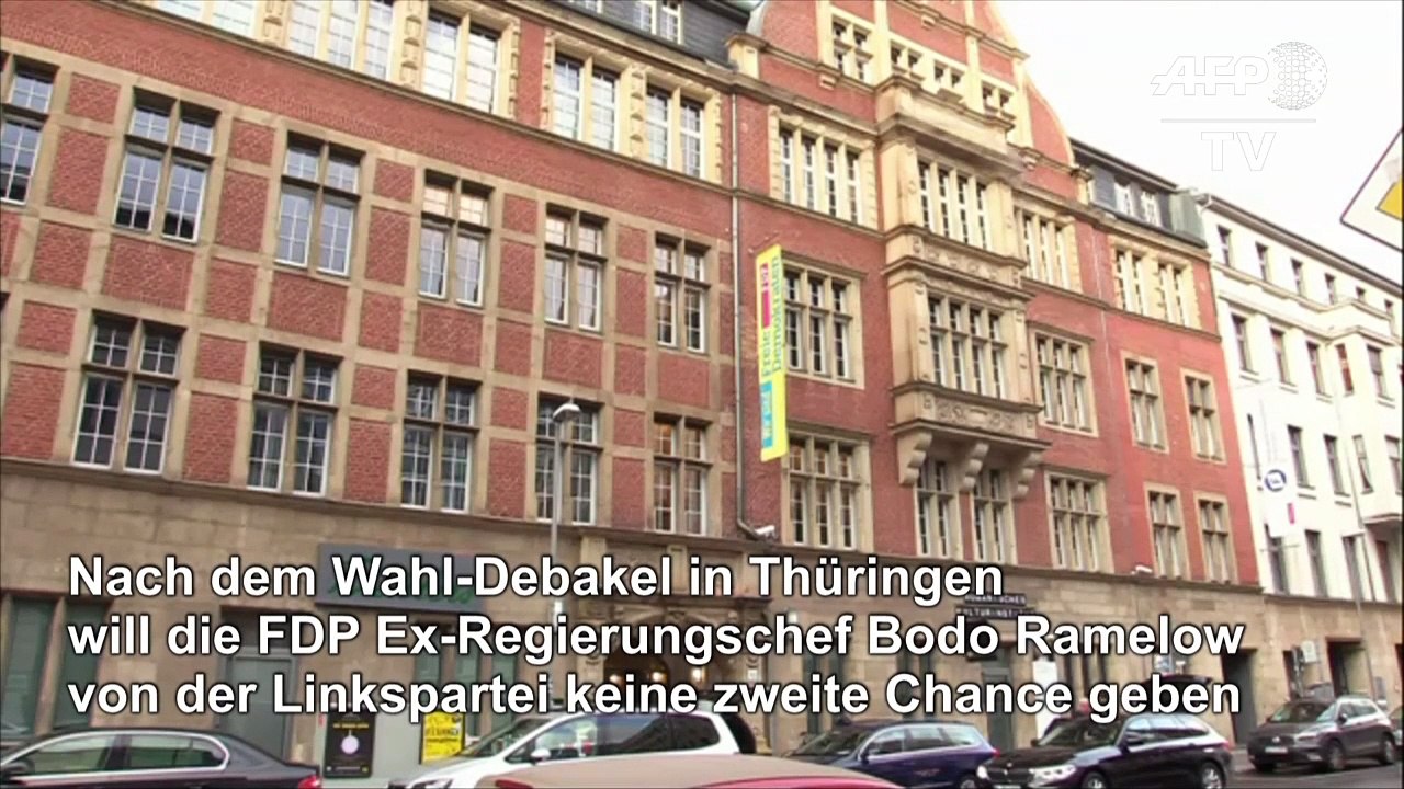 Lindner: FDP wird Ramelow in Thüringen nicht wählen