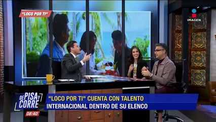 Sandra Echeverría y Jaime Camil presentan "Loco Por Ti" con Nacho Lozano