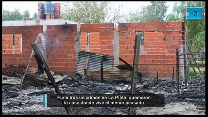 Furia tras el crimen en Villa Alba: quemaron la casa donde vive el menor acusado