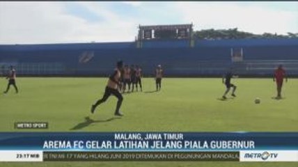 Arema FC Gelar Latihan Jelang Piala Gubernur Jatim 2020