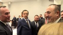 Dışişleri Bakanı Çavuşoğlu, Türk iş adamlarıyla buluştu