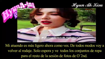 [Sub Esp] HyunA-Ing (현아잉) Episodio 20 (HyunA en Bangkok para una sesión de fotos)