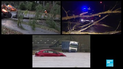 Northern Europe deals with aftermath of Storm Ciara