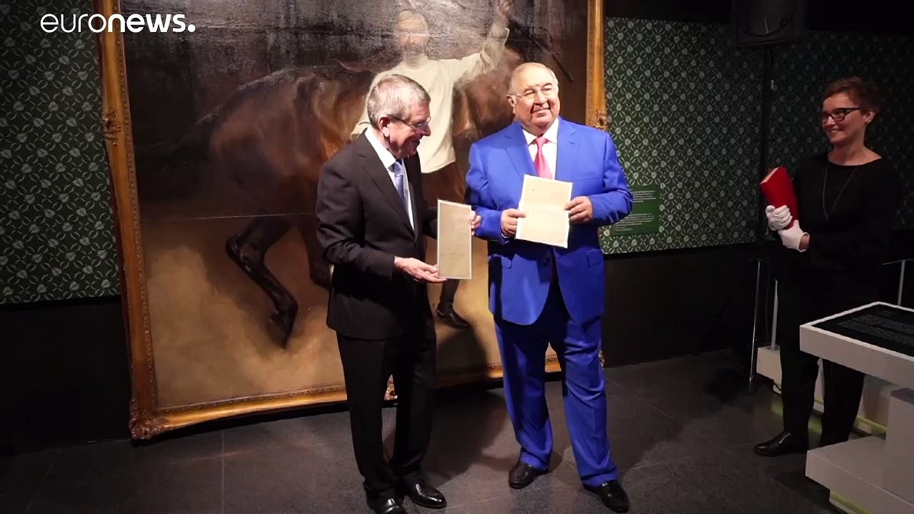 Le CIO reçoit l'original du manifeste olympique de 1892, rédigé par Pierre de Coubertin