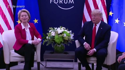 Trump dice que es momento de negociar "muy seriamente" sobre comercio con la UE