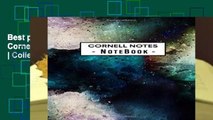 Best product  Cornell Notes Notebook: Large Cornell Note Taking System Paper Notebook | College