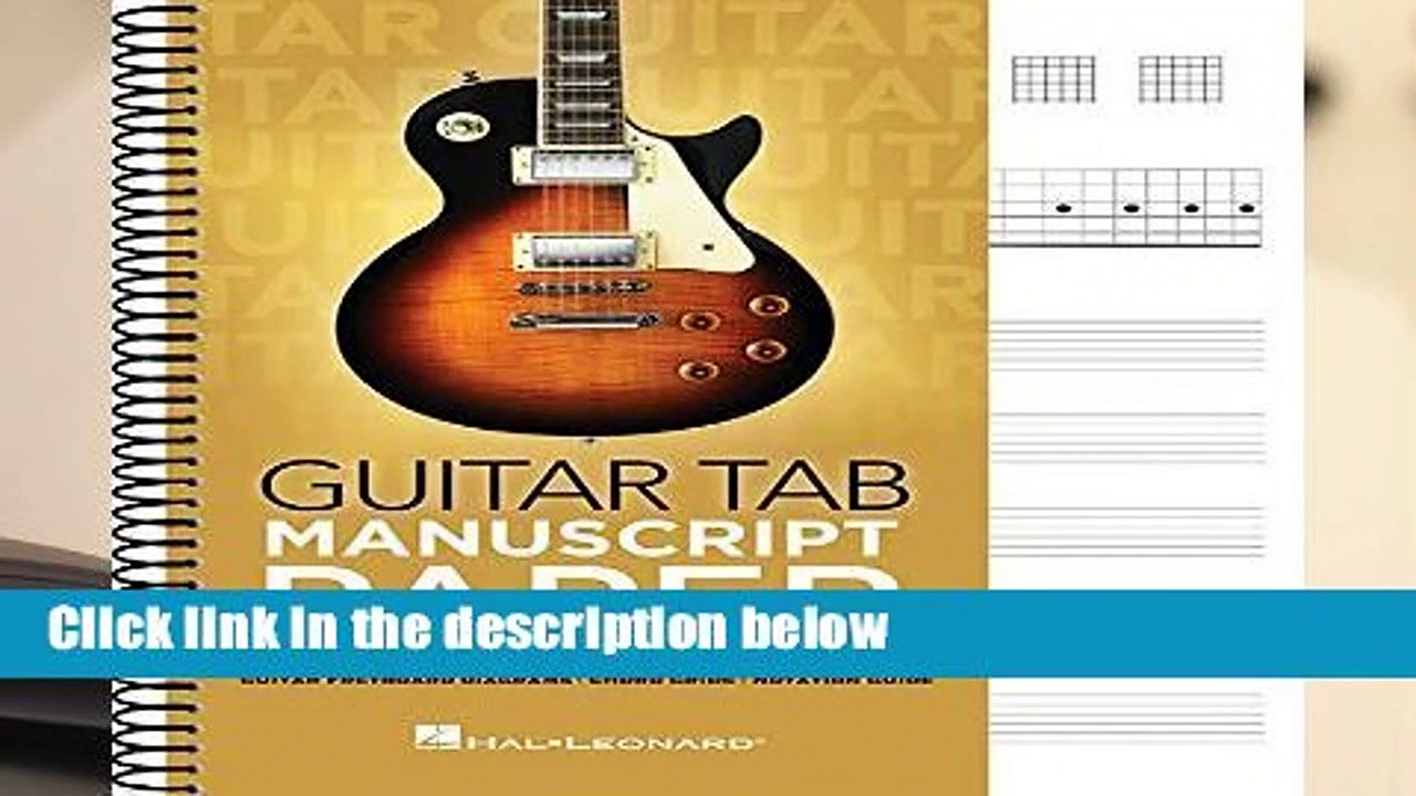 Review  Guitar Tab Manuscript Paper –