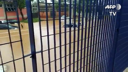 Inundações e transtornos em SP