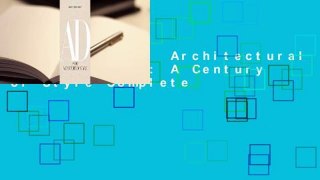 Full version  Architectural Digest at 100: A Century of Style Complete