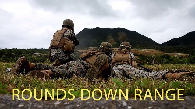 U.S. Marines Corps - Machine Gun Training