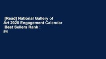 [Read] National Gallery of Art 2020 Engagement Calendar  Best Sellers Rank : #4