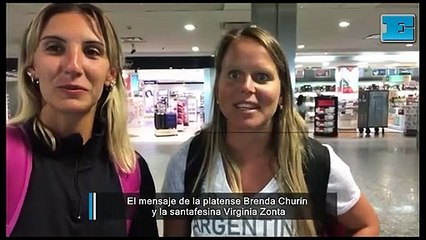 La platense Brenda Churín y la santafesina Virginia Zonta fueron premiadas en Beach Volley