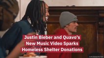 Justin Bieber And Quavo Help Homeless Shelters