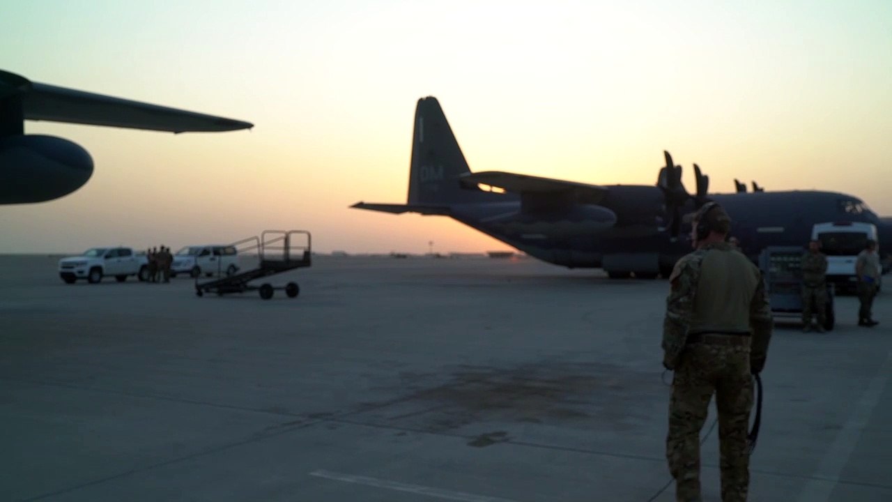 U.S. Air Force - 79th Expeditionary Rescue Squadron - Aerial Refueling & CSAR Training Feb. 6, 2020
