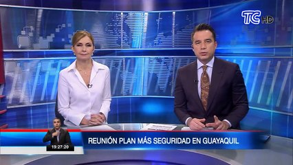 Se realizó la primera reunión del 'Plan Más Seguridad' en Guayaquil