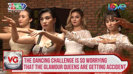 The dancing challenge is so worrying that the glamour queens are getting accident