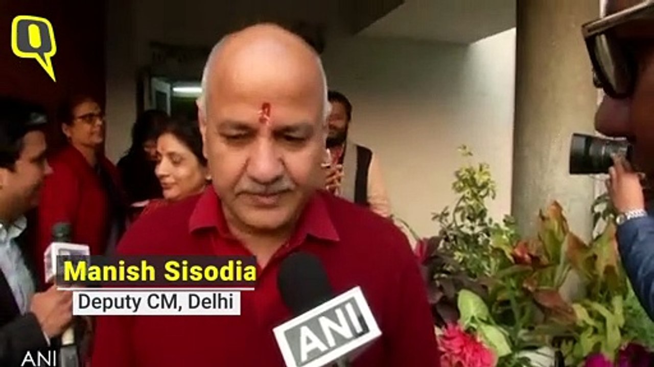 Delhi Elections 2020: Manish Sisodia Confident of Win Ahead of Results