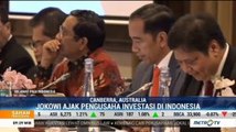 Jokowi Ajak Pengusaha Australia untuk Berinvestasi