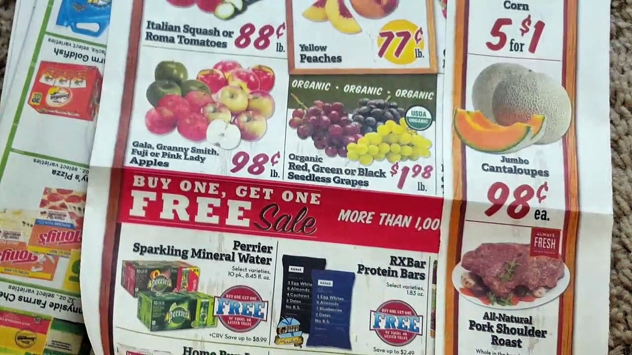 ASMR Soft Spoken-Whispered Grocery Circulars Review - Close Up