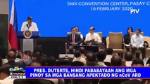 Pres. #Duterte, tiniyak ang kapakanan ng taumbayan sa usapin ng quarantine site