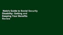 Nolo's Guide to Social Security Disability: Getting and Keeping Your Benefits  Review
