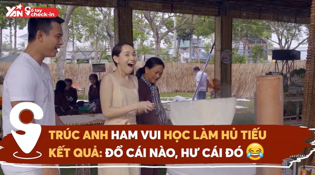 SỔ TAY CHECK IN II TRÚC ANH HAM VUI HỌC LÀM HỦ TIẾU KẾT QUẢ: ĐỔ CÁI NÀO, HƯ CÁI ĐÓ