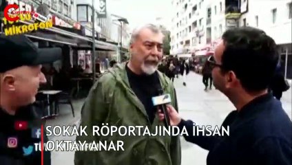 İhsan Oktay Anar sokak röportajında