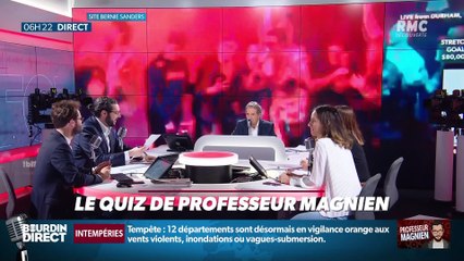 Qui a déclaré : "un retour en politique, c'est non !"... Relevez le quiz du Professeur Magnien ! - 11/02
