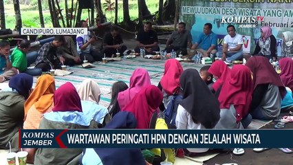 Wartawan Peringati HPN Dengan Jelalah Wisata