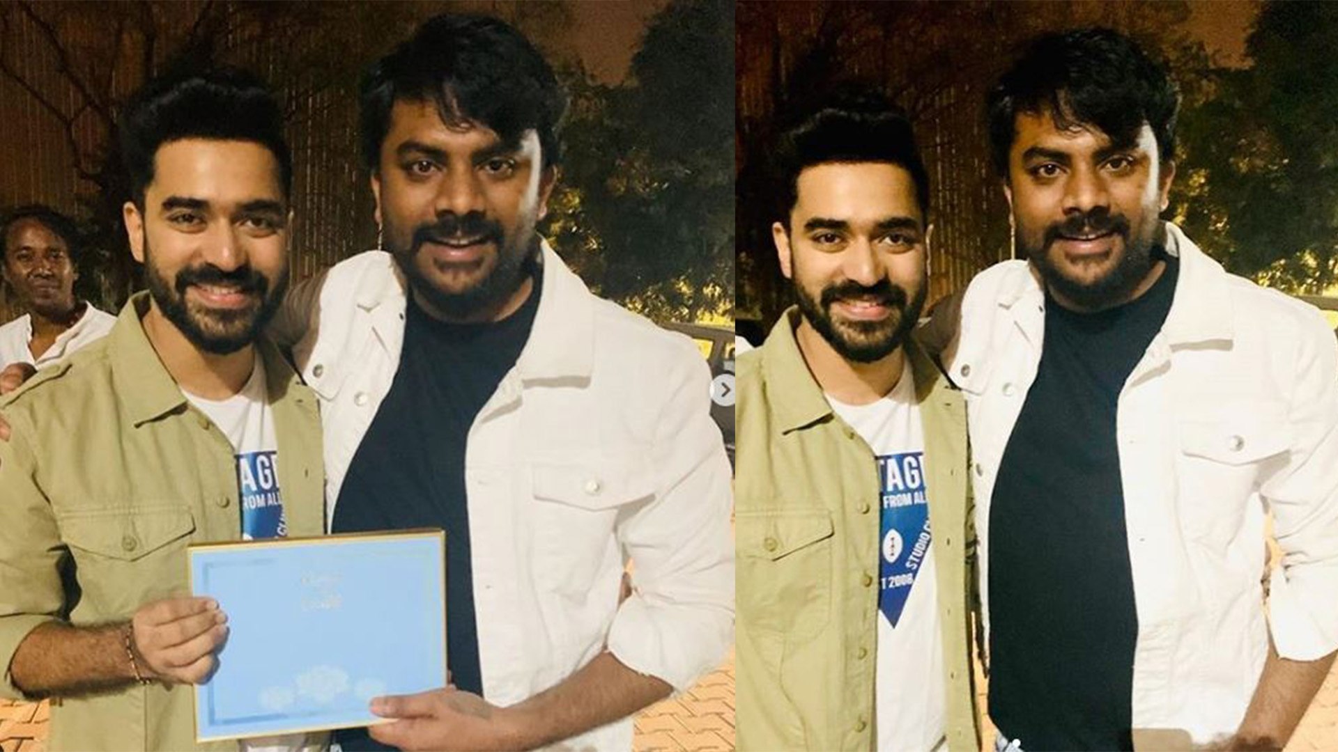 ⁣Chandan Shetty meets his long time friend Shine Shetty | Chandan Shetty | Shine Shetty | Nivedita