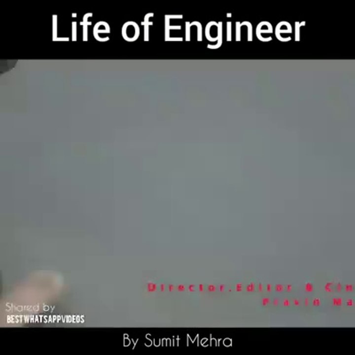Life of a Engineer | Must Watch | Engineering scope