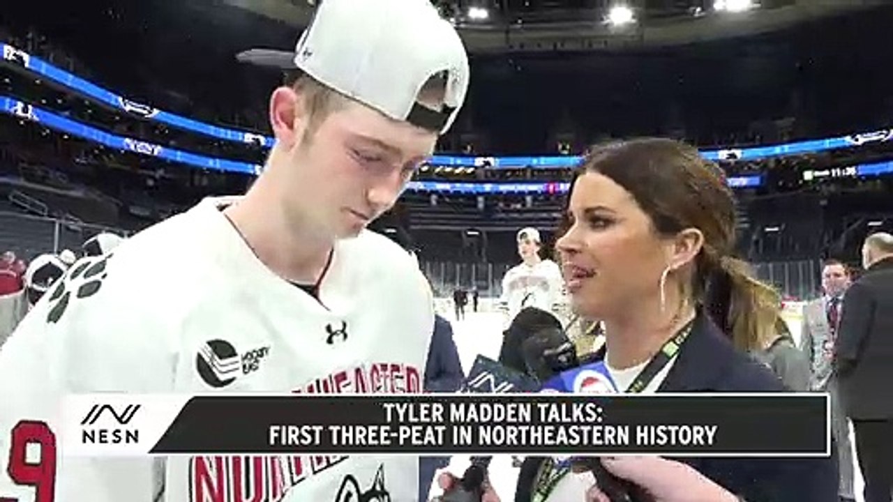 Tyler Madden Talks Northeastern Win