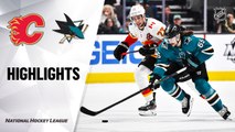 NHL Highlights | Flames @ Sharks 2/10/20