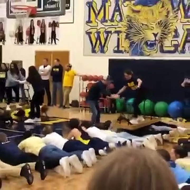 Un pep rally qui apporte réellement du peps aux joueurs
