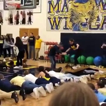 Un pep rally qui apporte réellement du peps aux joueurs