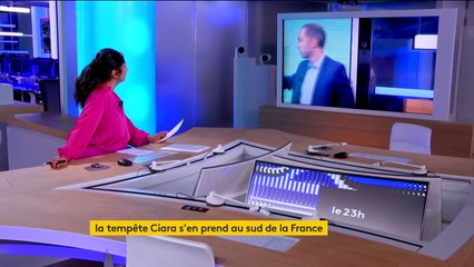 La tempête Ciara s'abat sur la Corse