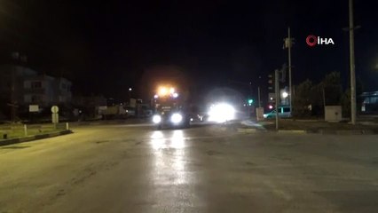 Hatay'ın Suriye sınırına tank sevkıyatı