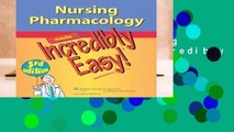 Full version  Nursing Pharmacology Made Incredibly Easy! (Incredibly Easy! Series) Complete