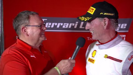 Ferrari Challenge - Race 2 - Pirelli AM Trophy - John Megrue