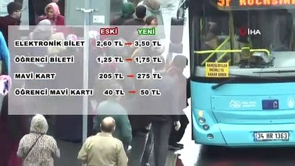 İBB'nin ulaşım zammına ilginç tepki