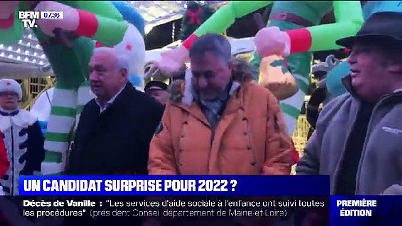 BFM TV  évoque l'hypothèse qui inquiète l'Elysée d'un Cyril Hanouna candidat surprise à la présidentielle de 2020 à l'image de Coluche en 1981