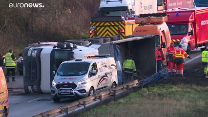 L'Uragano Ciara soffia sull'Europa venti a forza da record